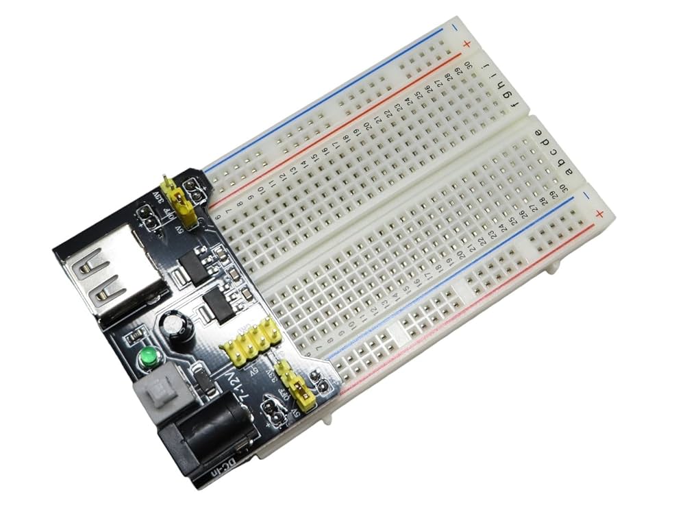 ±15V 5V 電源付ブレッドボード Amazon.co.jp: ブレッドボード用5V電源ボード Micro-B版 ヒューズ付き